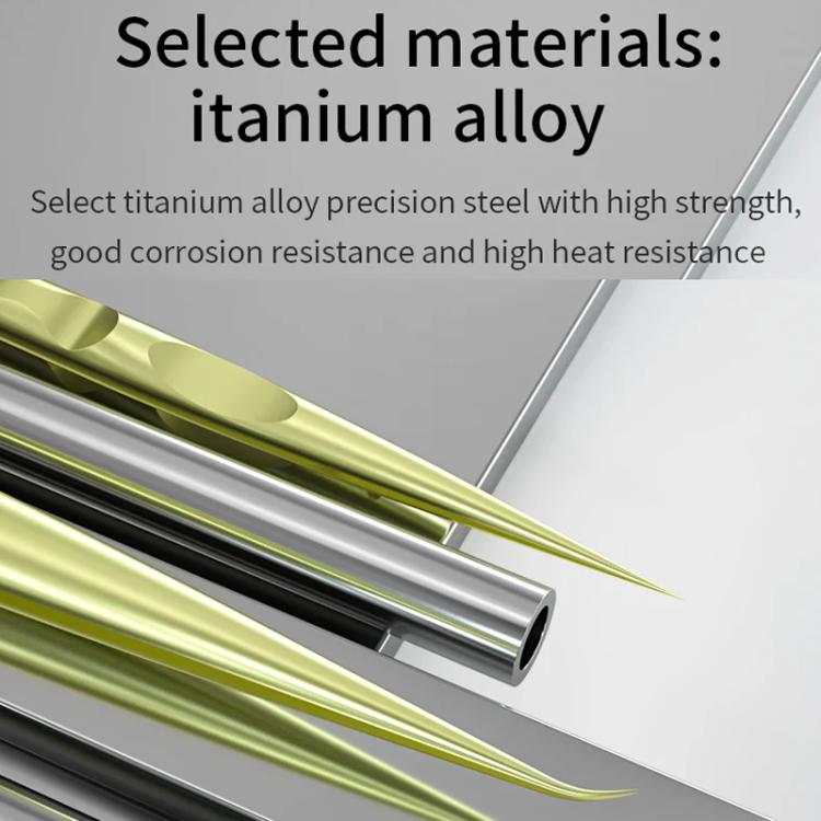 MaAnt Titanium Tweezers Antistatic Small Clip Bird Nest Hair Picking Pink Prick Clip Repair Tool(Straight) - Tweezers by MaAnt | Online Shopping South Africa | PMc TechLife | Buy Now Pay Later Mobicred