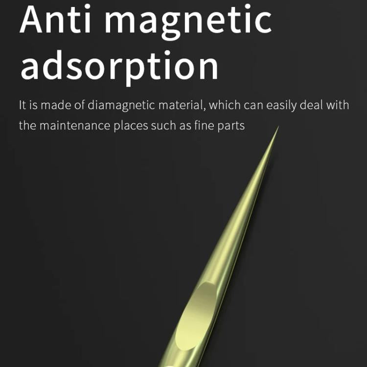 MaAnt Titanium Tweezers Antistatic Small Clip Bird Nest Hair Picking Pink Prick Clip Repair Tool(Curve) - Tweezers by MaAnt | Online Shopping South Africa | PMc TechLife | Buy Now Pay Later Mobicred