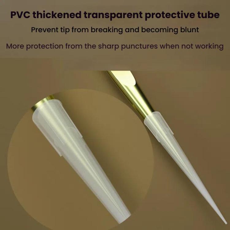 MaAnt Titanium Tweezers Antistatic Small Clip Bird Nest Hair Picking Pink Prick Clip Repair Tool(Straight) - Tweezers by MaAnt | Online Shopping South Africa | PMc TechLife | Buy Now Pay Later Mobicred