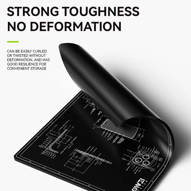 LUOWEI M3 27 inch Cell Phone Computer Repair Workbench Heat Insulation Mat High Temperature Resistant Odorless Silicone Mat - free shipping - PMC TechLife - Order now!