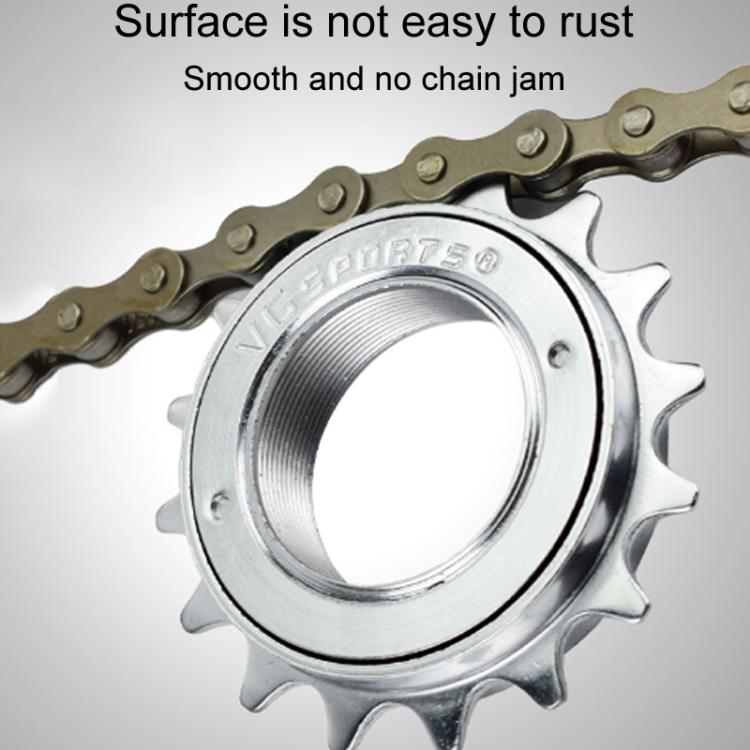 VG SPORTS Stroller Scooter Bicycle Single Speed Flywheel, Style: 20T Silver - Guide wheels by PMc TechLife | Online Shopping South Africa | PMc TechLife | Buy Now Pay Later Mobicred