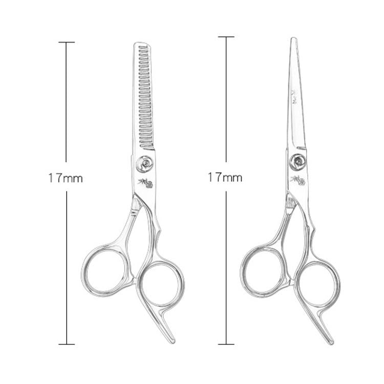 Stainless Steel Haircutting Scissors Set Hair Cutting Tools, Spec: 9-in-1 Black Gold - free shipping - PMC TechLife - Order now!