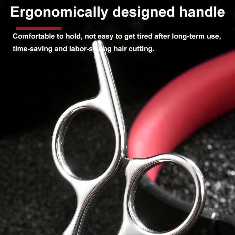 Stainless Steel Haircutting Scissors Set Hair Cutting Tools, Spec: 8-in-1 Half-gold - free shipping - PMC TechLife - Order now!