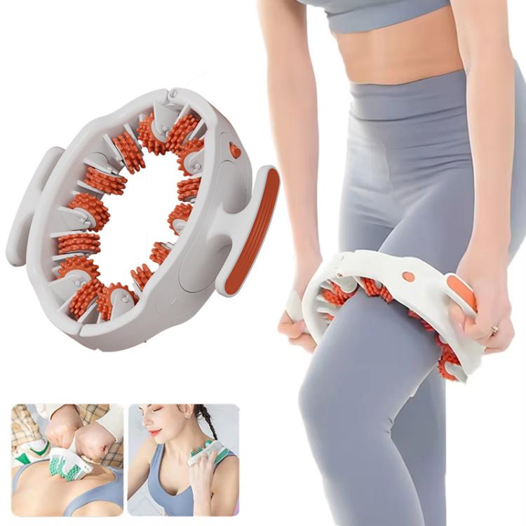 KEDU Leg Roller Massager Slimming Leg Roller Inner Thigh Calf Muscle Relaxation Trainer Manual Massager(Brick Red) - free shipping - PMC TechLife - Order now!