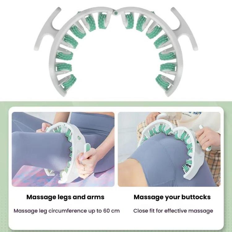 KEDU Leg Roller Massager Slimming Leg Roller Inner Thigh Calf Muscle Relaxation Trainer Manual Massager(Cherry Pink) - free shipping - PMC TechLife - Order now!