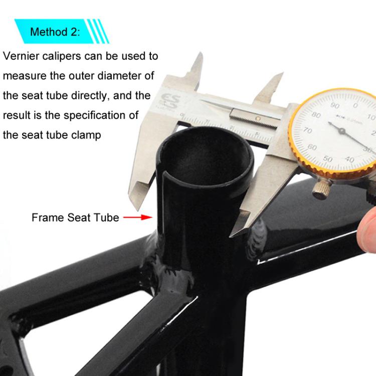 Mountain Road Bicycle Aluminum Locking Seatpost Clamps Seatpost Clamp Ring Fittings(34.9mm Black) - Pipe clamps by PMc TechLife | Online Shopping South Africa | PMc TechLife | Buy Now Pay Later Mobicred