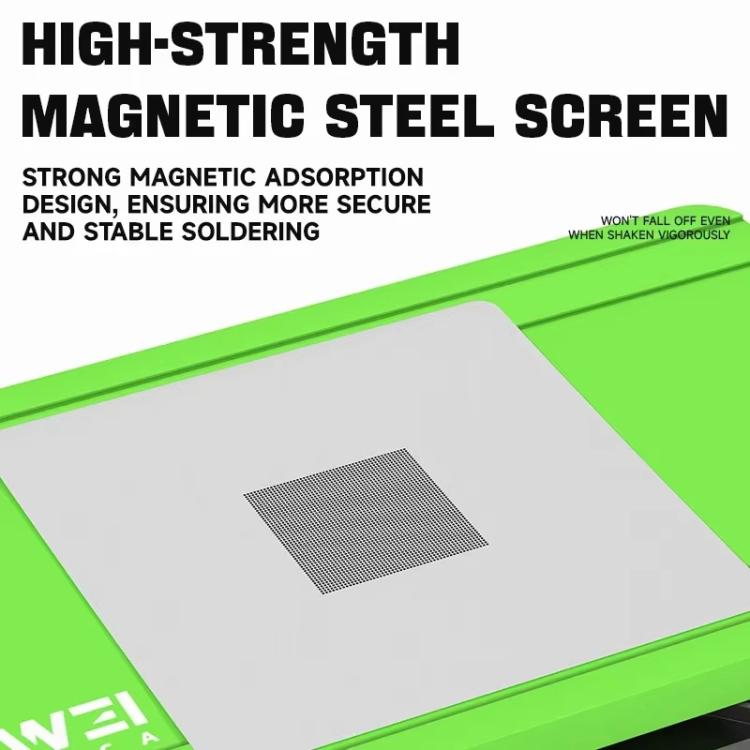 LUOWEI Base+Cushion Tinning Mesh CPU Chip Magnetic Table Tinning Silicone Pad - free shipping - PMC TechLife - Order now!