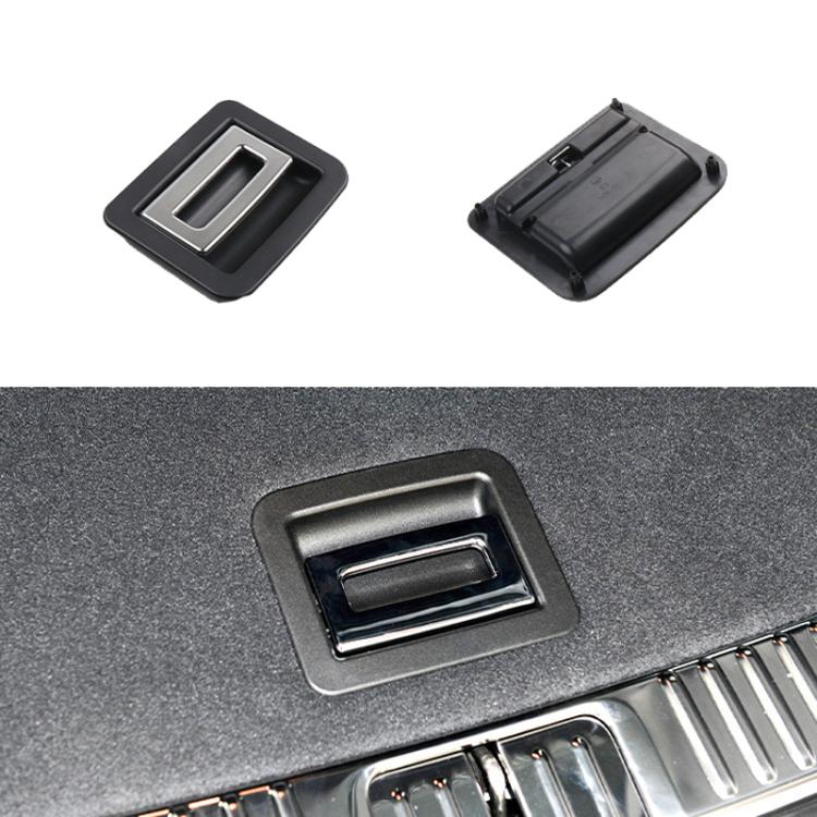 For 2010-2016 Porsche Cayenne / Paramera Car Boot Carpet Buckle Trunk Puller 95855111500, Style: Metal Model Black - Door Handles by PMc TechLife | Online Shopping South Africa | PMc TechLife | Buy Now Pay Later Mobicred