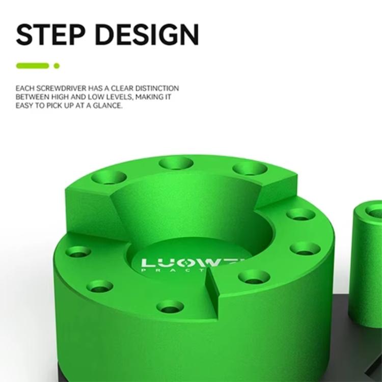 LUOWEI LW-316 Cell Phone Repair Tool Organizer Rotary Screwdriver Holder - free shipping - PMC TechLife - Order now!