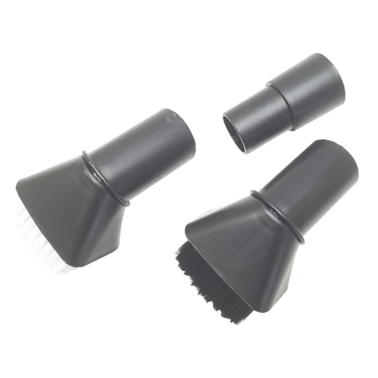 For Karcher / Miele / Bosch / Philips Vacuum Cleaner 32mm Soft Brush Nozzle 2.863-221.0, Style: Black+White+3532 Adaptor - free shipping - PMc TechLife - Order now!