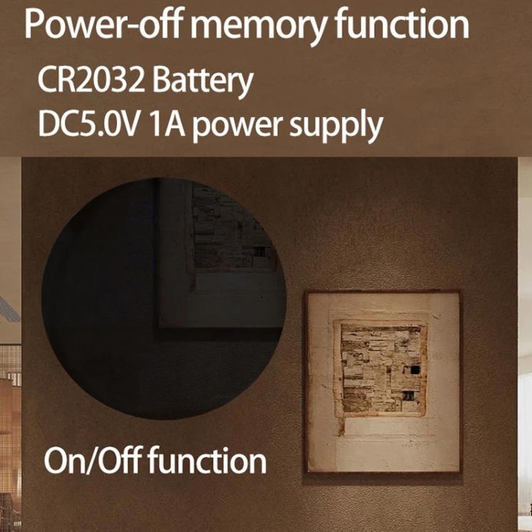 11.6-Inch White Light Wall Clock With Remote Control Multi-Functional Alarm Clock Bamboo+Black - Wall Clock by PMc TechLife | Online Shopping South Africa | PMc TechLife | Buy Now Pay Later Mobicred