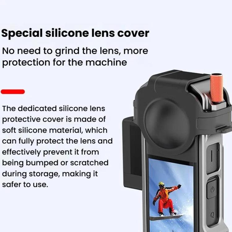 For Insta360 X4 HEPAIL Metal Heat Dissipation Magnetic Rabbit Cage - free shipping - PMC TechLife - Order now!