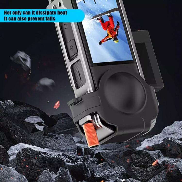 For Insta360 X4 HEPAIL Metal Heat Dissipation Magnetic Rabbit Cage - free shipping - PMC TechLife - Order now!