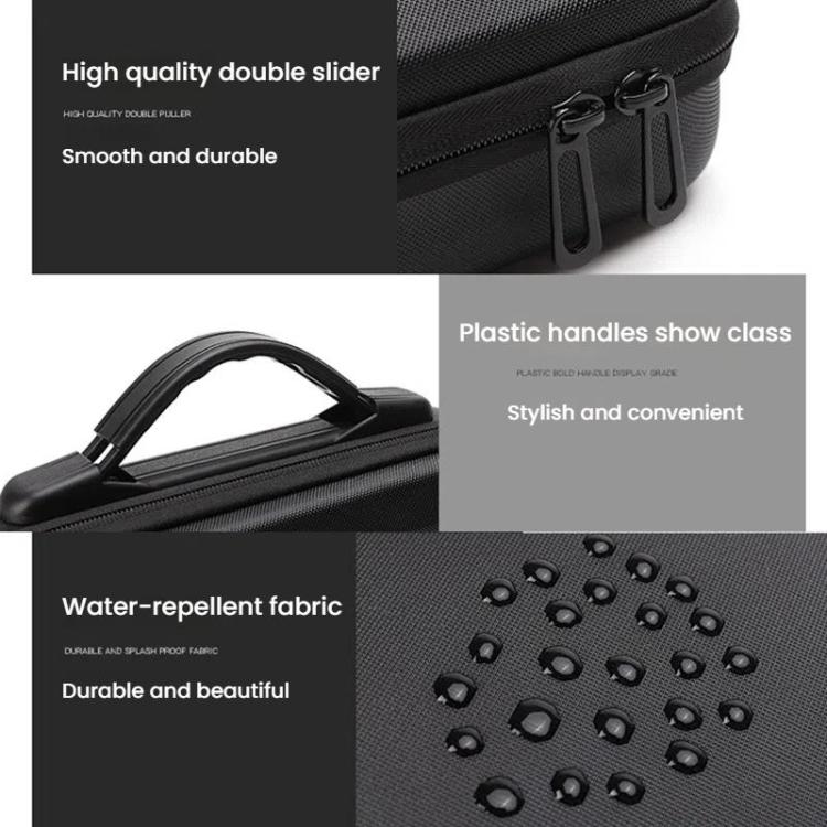 BKANO For DJI Osmo Action 3 / 4 / 5 Pro Sports Camera Storage Bag Portable Protective Bag Case(Black) - free shipping - PMC TechLife - Order now!