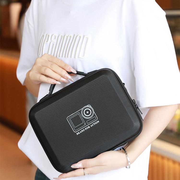 BKANO For DJI Osmo Action 3 / 4 / 5 Pro Sports Camera Storage Bag Portable Protective Bag Case(Black) - free shipping - PMC TechLife - Order now!