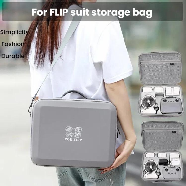 BKANO For DJI Flip Smooth Flying Tri-Power Kit Storage Bag Shock Absorbing Storage Case Backpack(For RC 2 With Screen) - free shipping - PMC TechLife - Order now!