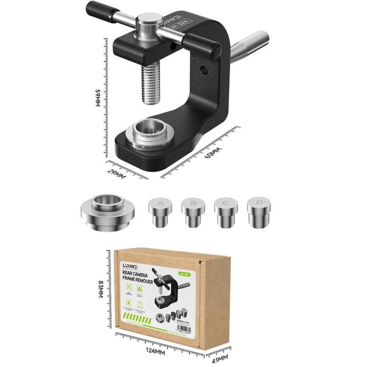 For iPhone Series LUOWEI LW-324 Camera Frame Remover Remove Cell Phone Rear Camera Without Grinding Damage - free shipping - PMC TechLife - Order now!