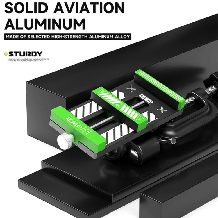 LUOWEI LW-319 Universal Multifunction Cell Phone Repair Screen Remove Back Cover Table Pliers - free shipping - PMC TechLife - Order now!