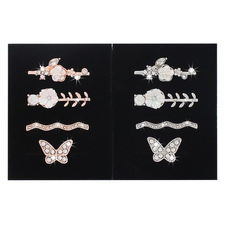 4pcs / Set 22mm Width Smart Watch Silicone Band Decorative Ring Metal Accessories(Rose Gold) - Watch Decorations by PMC TechLife | Online Shopping South Africa | PMC TechLife | Buy Now Pay Later Mobicred