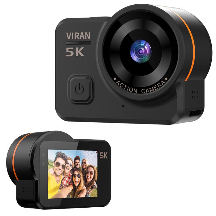 VIRAN V10 5K WiFi 2.0-Inch IPS Screen IP68 Waterproof Six-Axis Anti-Shake Sports Camera(Black) - free shipping - PMC TechLife - Order now!