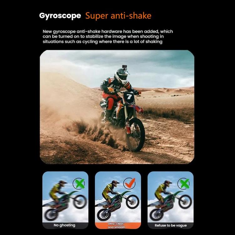 VIRAN V11 Dual-Color Screen 5K HD IP68 Waterproof Six-Axis Anti-Shake Sports Camera(Black) - free shipping - PMC TechLife - Order now!