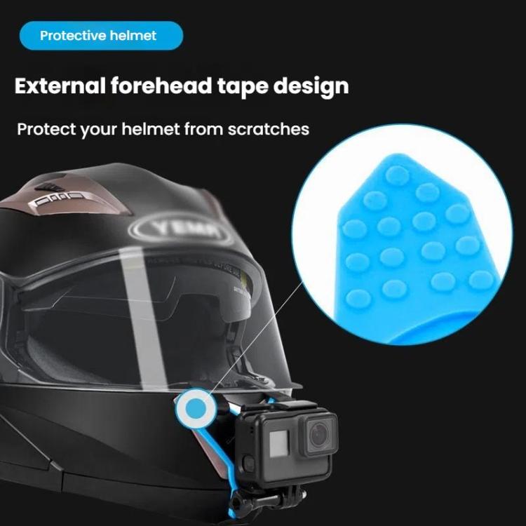 TELESIN Sports Camera Motorcycle Helmet Chin Mount Bracket For GoPro HERO Series / DJI Osmo Action / Insta360, Spec: Holder + J-Buckle - free shipping - PMC TechLife - Order now!