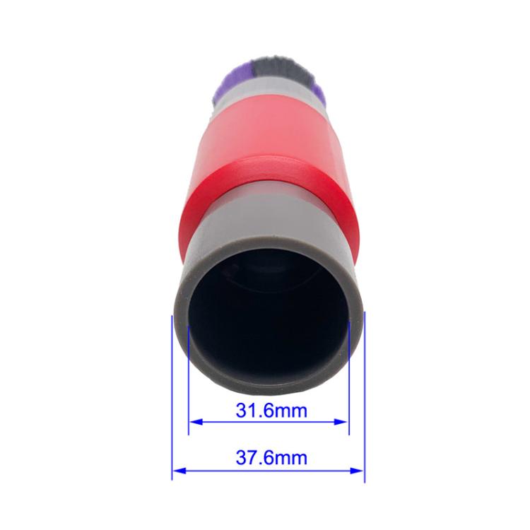 32mm Soft Brush+Connector For Shark Vacuum Cleaner Dusting Streak Free Soft Brush Replacement Accessory Set - Other Accessories by PMc TechLife | Online Shopping South Africa | PMc TechLife | Buy Now Pay Later Mobicred