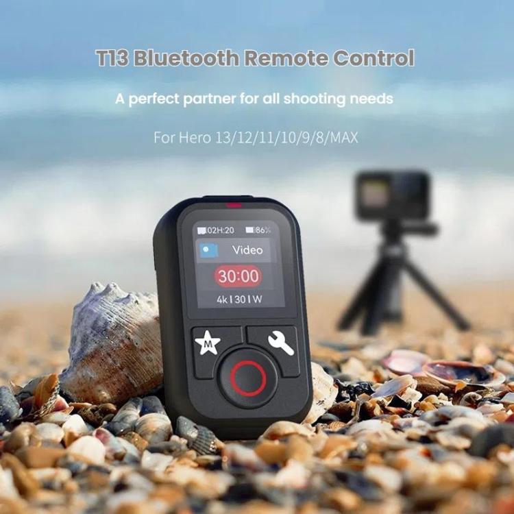TELESIN T13 60m Sports Camera Wireless Bluetooth Remote Control For GoPro HERO13 Black /12 Black /11 Black /10 Black /9 Black /8 Black /Max(Black) - free shipping - PMC TechLife - Order now!