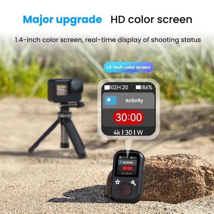 TELESIN T13 60m Sports Camera Wireless Bluetooth Remote Control For GoPro HERO13 Black /12 Black /11 Black /10 Black /9 Black /8 Black /Max(Black) - free shipping - PMC TechLife - Order now!