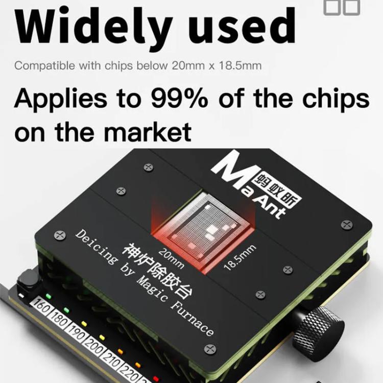 MaAnt SL-2 Cell Phone Fixed CPU Font IC Chip Heating Degumming Platform Repair Tool Fixture - free shipping - PMC TechLife - Order now!