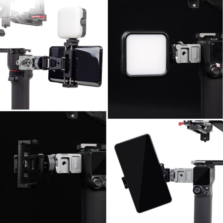 For DJI Ronin Series Stabilizer XILETU Quick Release NATO Clamp Cold Shoe Adapter - free shipping - PMC TechLife - Order now!