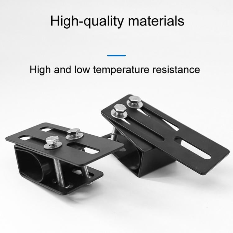 Car Luggage Rack Modification Fixing Clip Roof Spotlight Bracket Accessories(Black) - Roof Racks by PMc TechLife | Online Shopping South Africa | PMc TechLife | Buy Now Pay Later Mobicred