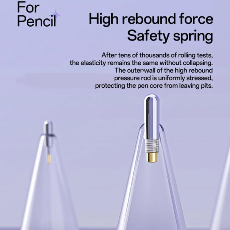 For Apple Pencil Pro / 2 / 1 Replacement Tips Stylus Nib, Spec: 2B x 4 - free shipping - PMc TechLife - Order now!