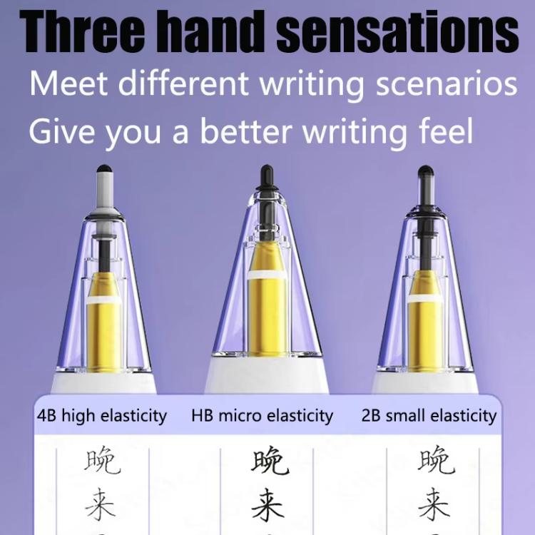 For Apple Pencil 2 / 1 Elastic Tip Soft Probe Silent Replacement Nib, Spec: 2B White - free shipping - PMc TechLife - Order now!