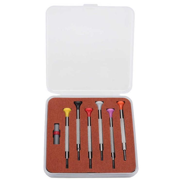 6pcs / Set 0.8-1.8mm Flat Type Screwdriver Watch Repairing Driver Tool - free shipping - PMC TechLife - Order now!