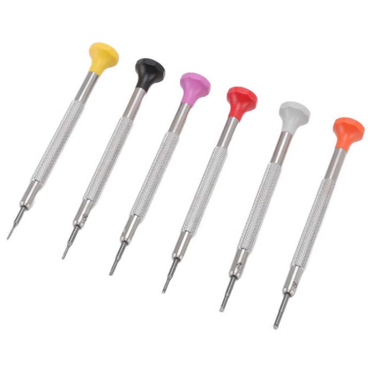 6pcs / Set 0.8-1.8mm Flat Type Screwdriver Watch Repairing Driver Tool - free shipping - PMC TechLife - Order now!