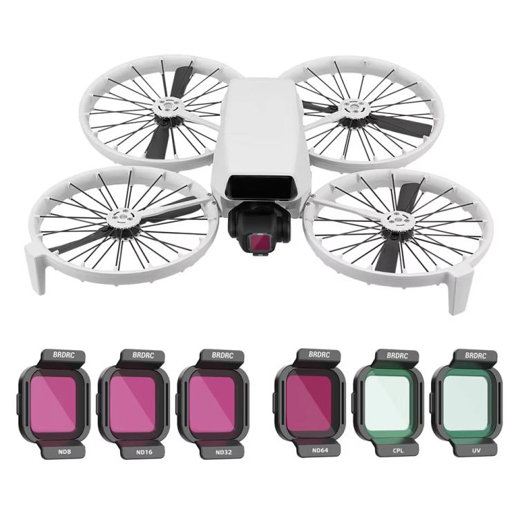 For DJI Flip BRDRC Lens Filters Protective Lens Accessories, Style: CPL - free shipping - PMC TechLife - Order now!