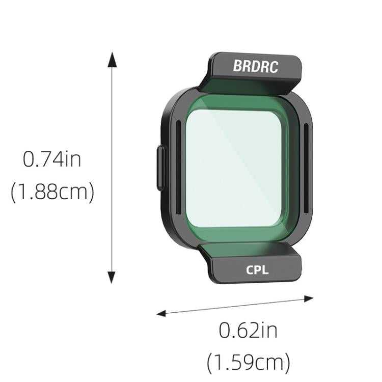 For DJI Flip BRDRC Lens Filters Protective Lens Accessories, Style: CPL - free shipping - PMC TechLife - Order now!