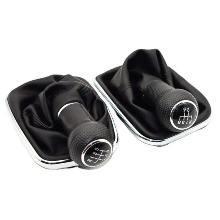 For Volkswagen Golf MK4 Gear Lever Hand Ball, Caliber: 12mm(Electroplating Black Line 6 Speed) - Shift Knob by PMc TechLife | Online Shopping South Africa | PMc TechLife | Buy Now Pay Later Mobicred