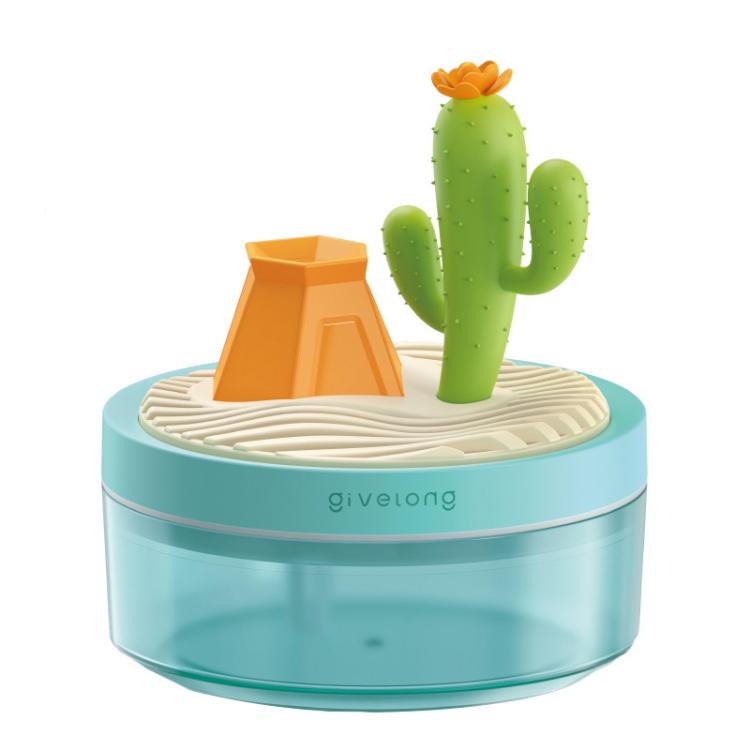 Givelong Mini Portable Landscape Humidifier Plant Pot Hydrator Mister USB Car Spray Aromatherapy Diffuser(Cactus) - free shipping - PMC TechLife - Order now!