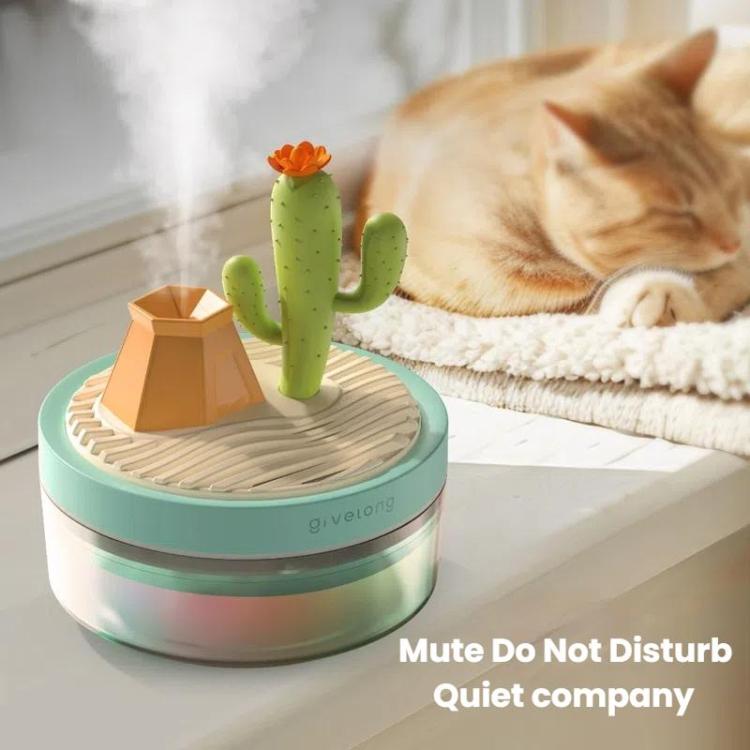 Givelong Mini Portable Landscape Humidifier Plant Pot Hydrator Mister USB Car Spray Aromatherapy Diffuser(Cherry Tree) - free shipping - PMC TechLife - Order now!