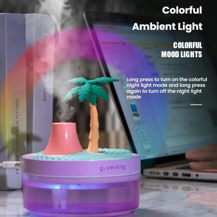 Givelong Mini Portable Landscape Humidifier Plant Pot Hydrator Mister USB Car Spray Aromatherapy Diffuser(Cactus) - free shipping - PMC TechLife - Order now!