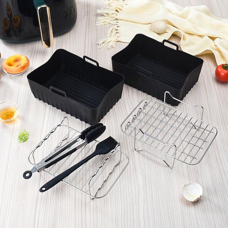 25 In 1 Air Fryer Accessories Set Airfryer Mold Liner Reusable Oven Grill Baking Rack - free shipping - PMC TechLife - Order now!