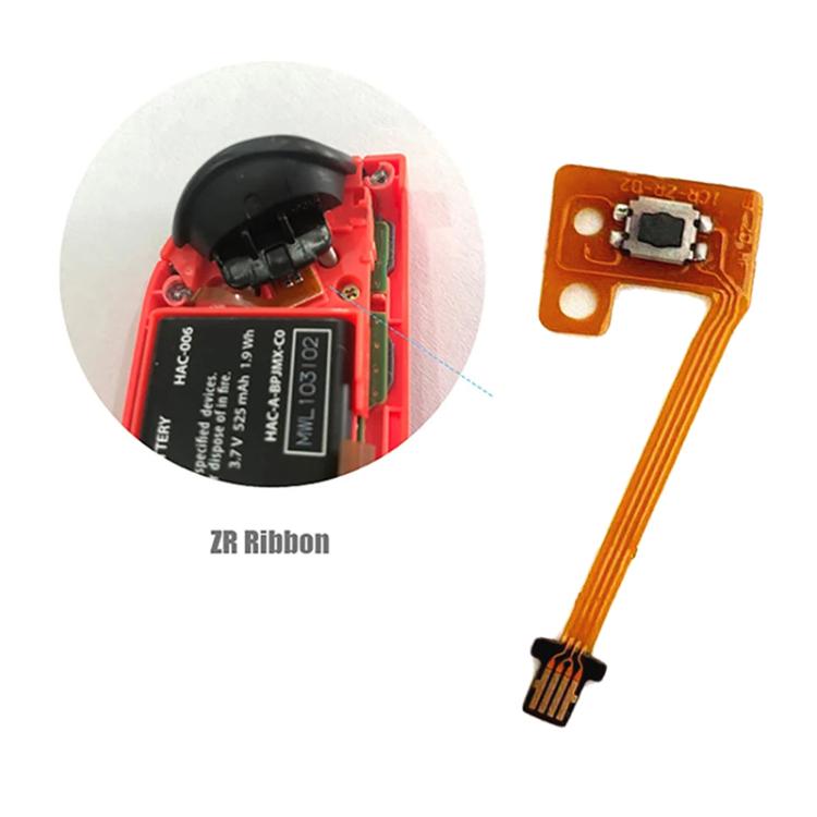 3pcs /Set For Nintendo Switch Joy-Con Button Repair Cable Gamepad Button Key Ribbon Flex Cable(ZL+ZR+L - Key) - Switch Spare Parts by PMc TechLife | Online Shopping South Africa | PMc TechLife | Buy Now Pay Later Mobicred