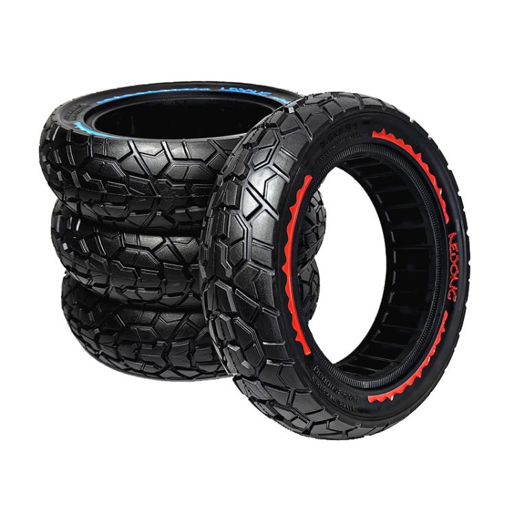 9.5 Inch Electrical Scooter Pneumatic Free Tires 9.5 x 2.50 Off-Road Skeleton Solid Tire, Color: Yellow - free shipping - PMc TechLife - Order now!