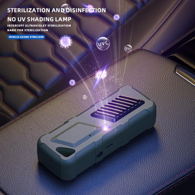Car Air UVC Deodorizer USB Charging Ozone Purifier(Green) - Air Purifier by PMc TechLife | Online Shopping South Africa | PMc TechLife | Buy Now Pay Later Mobicred