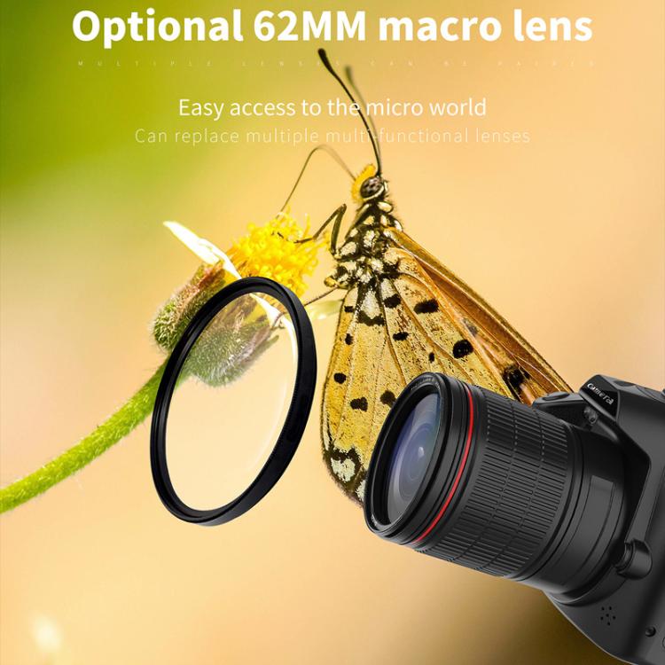 D5 HD WiFi Digital Camera 64MP Dual Camera Night Vision Photography Video DV Standard White - Video Cameras by PMc TechLife | Online Shopping South Africa | PMc TechLife | Buy Now Pay Later Mobicred