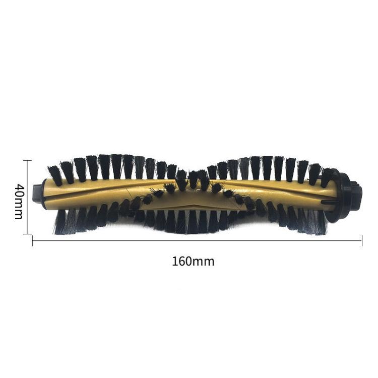 For ILIFE A4S / A40 / ECOVACS CEN550 Sweeping Robot Vacuum Cleaner Accessories Main Brush (Yellow) - For ILIFE Accessories by PMc TechLife | Online Shopping South Africa | PMc TechLife | Buy Now Pay Later Mobicred