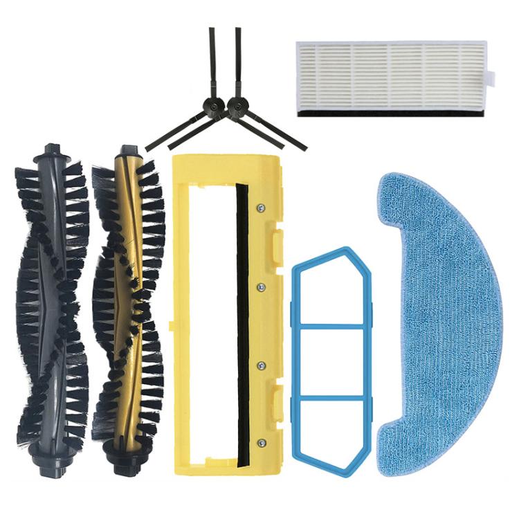 For ILIFE A4S / A40 / ECOVACS CEN550 Sweeping Robot Vacuum Cleaner Accessories Main Brush (Yellow) - For ILIFE Accessories by PMc TechLife | Online Shopping South Africa | PMc TechLife | Buy Now Pay Later Mobicred