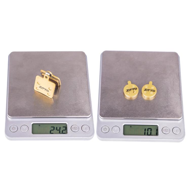 2pairs ZTTO Mountain Bike Full Metal Copper Base Lining Oil Disc Block Brake Pad, Model: MJ-07C With Hole - free shipping - PMc TechLife - Order now!